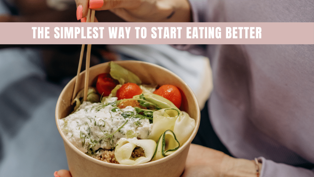 how to start eating healthy