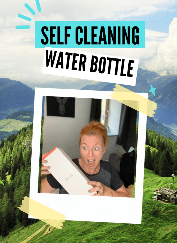 self cleaning water bottle