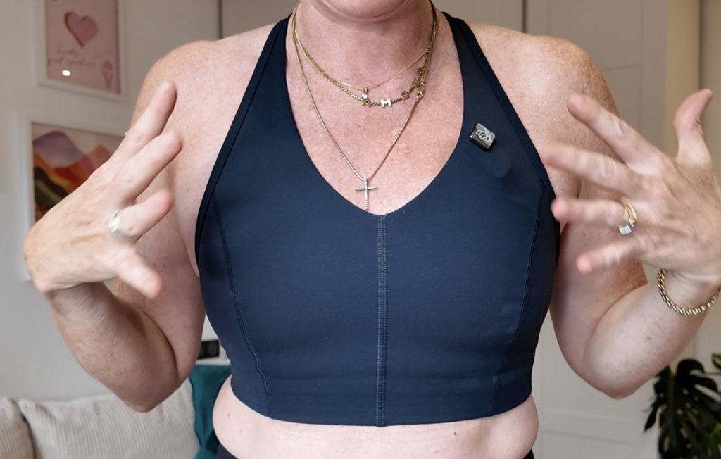 LNDR Femme Fatal Sports Bra reviews front LNDR Femme Fatal Sports Bra reviews front